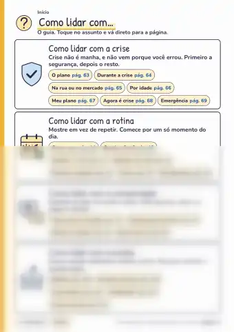 Página Como lidar com… do PDF.